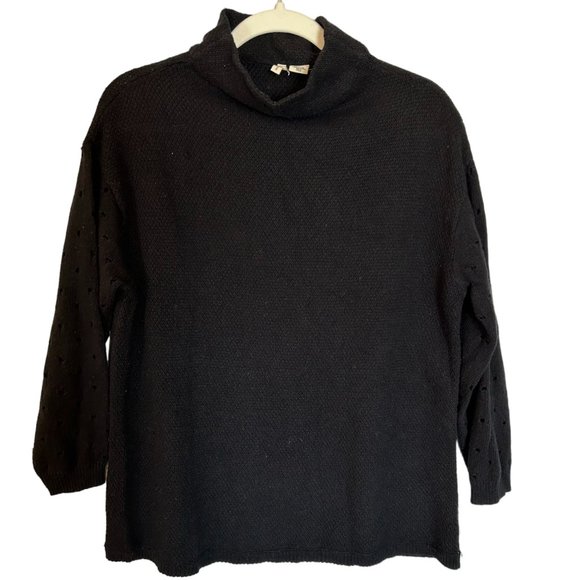Anthropologie Sweaters - MOTH Anthropologie - Black Rolled Neck Sweater